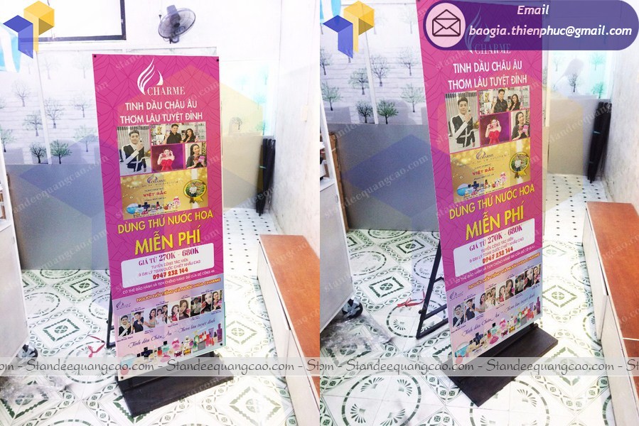 Cung cấp standee giá rẻ