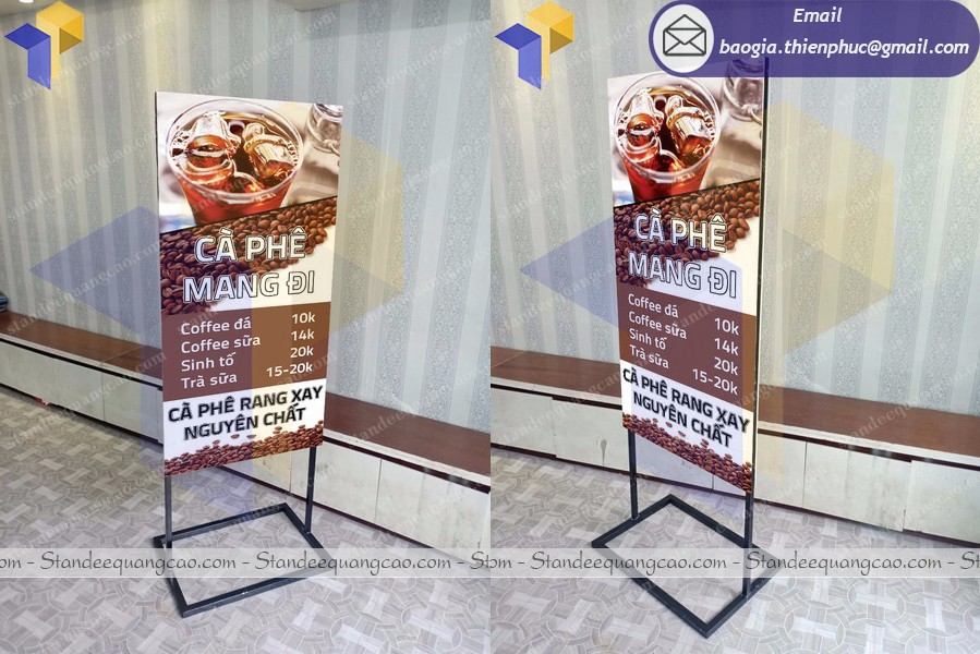 bán standee giá rẻ