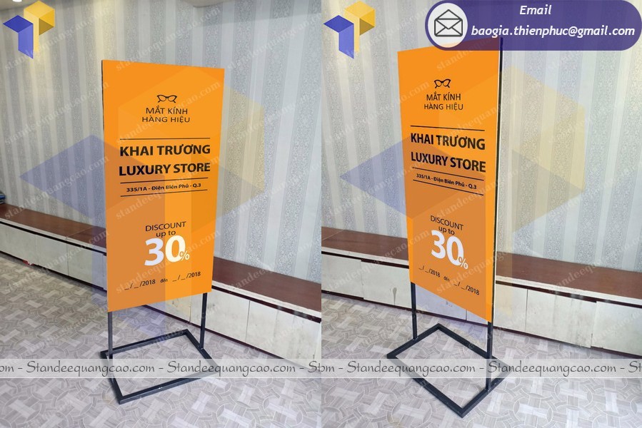 Cung cấp standee giá rẻ